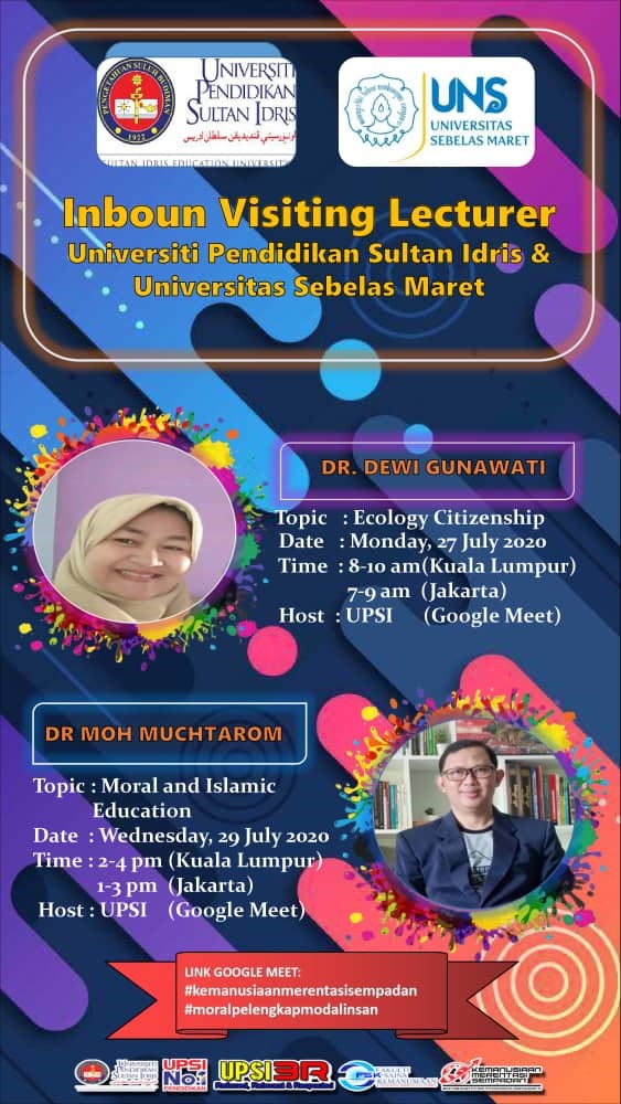 Lecturer Exchange Antara S2 PPKn dan FSK UPSI Malaysia