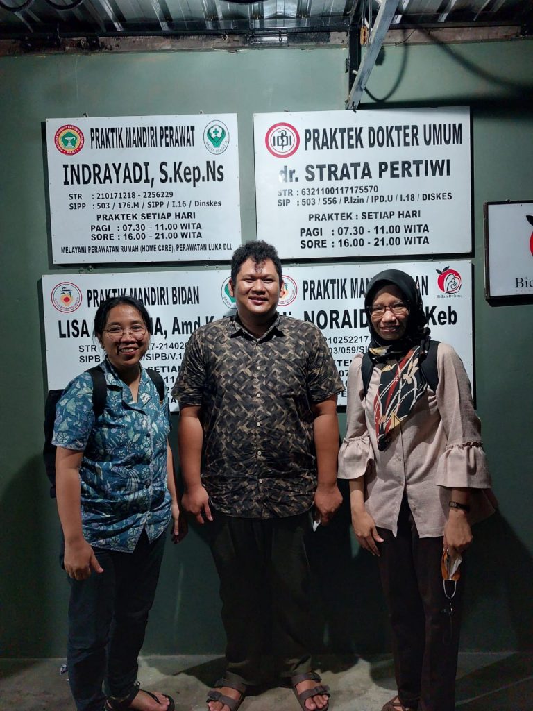 Supervisi dan diskusi Pengelola S3 IKM dengan mahasiswa S3 IKM di Banjarmasin