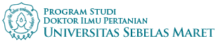 Website Resmi Program Studi Doktor Ilmu Pertanian UNS